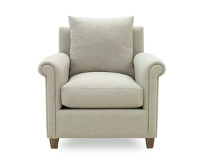 WINSTON ORIGINS - Fabric armchair with armrests _ Crearte Collections